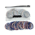 100 Rubber Band High Elasticity Rubber Band Hair Rope In Bird Bag