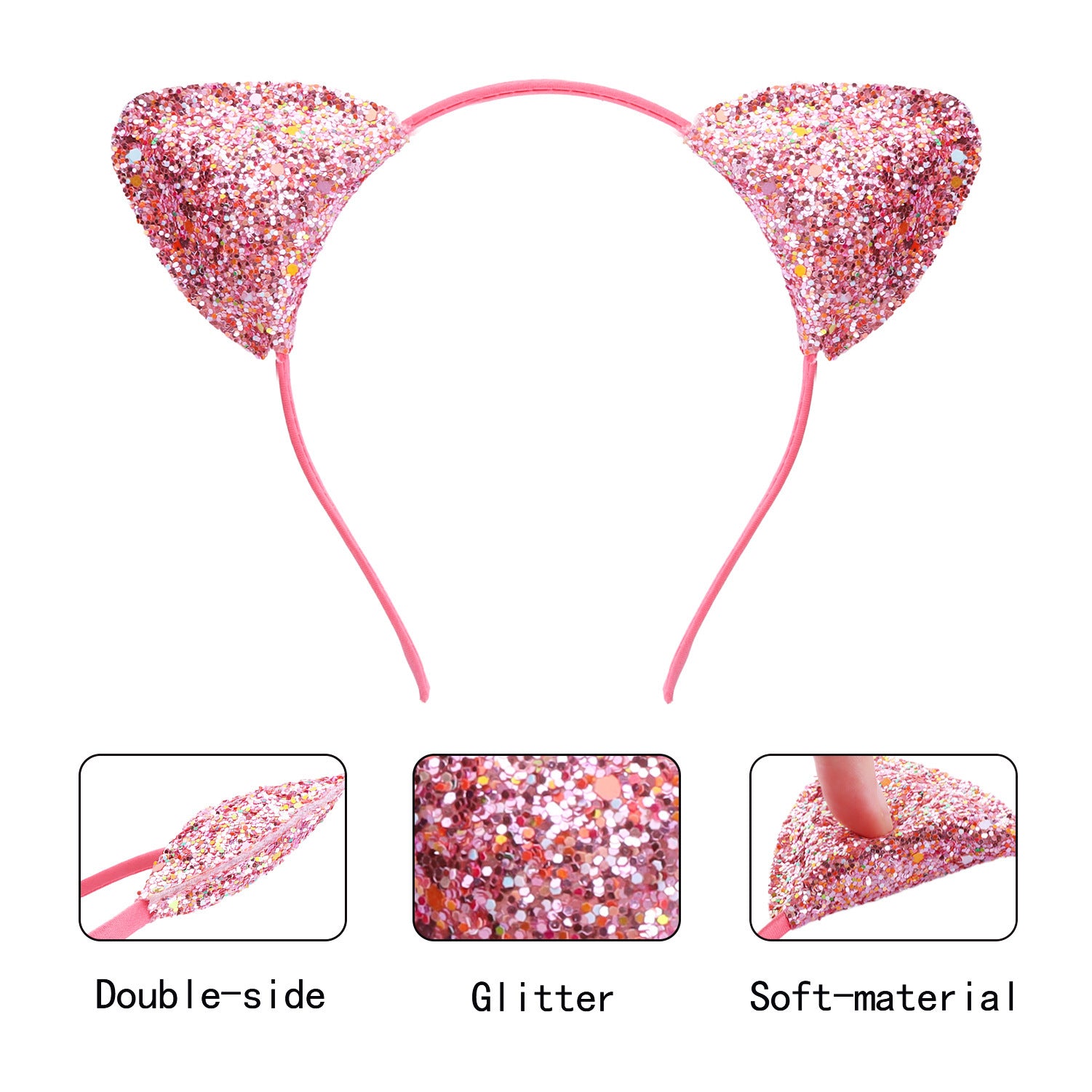 Cat Ear Color Headband Ear Ladies' Hair Pin